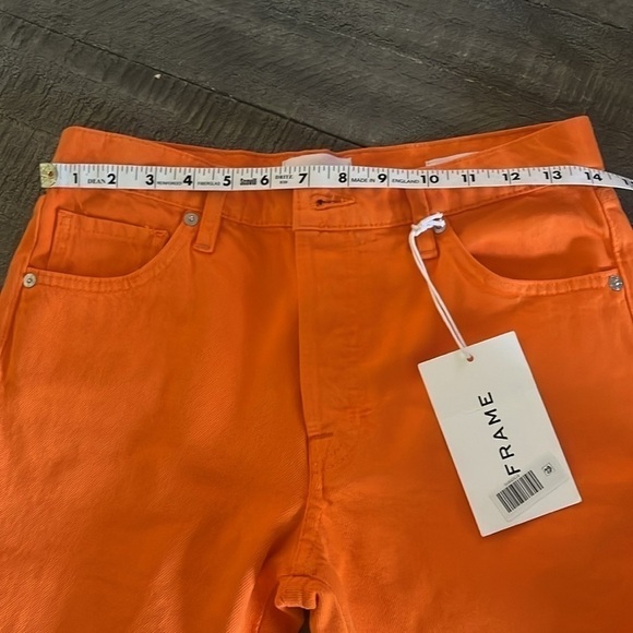 FRAME
Le Slouch High Waist Straight Leg Jeans -
Orange Crush - Picture 14 of 14